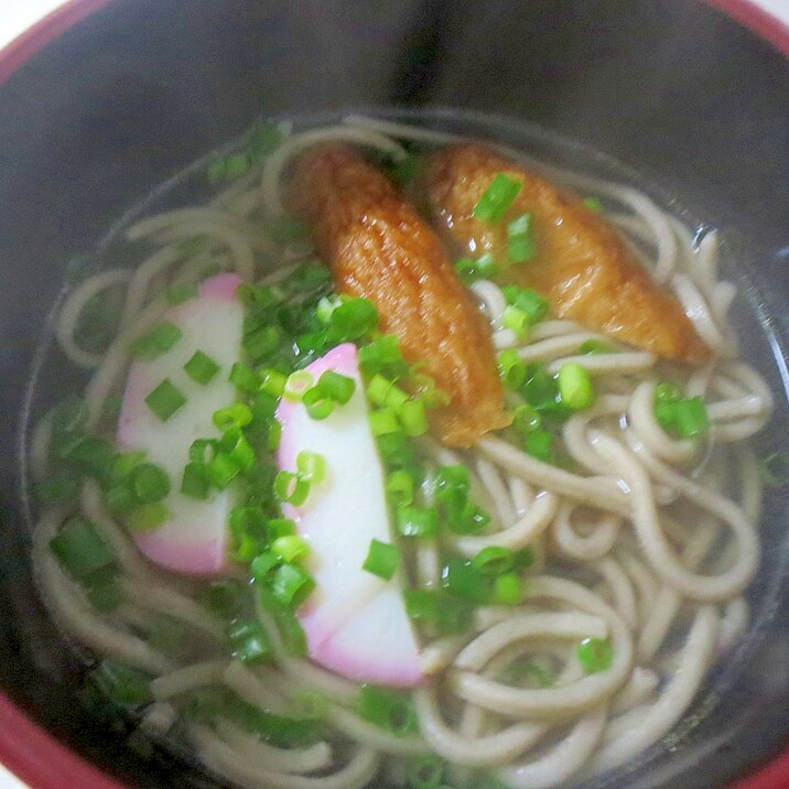 白だしで蕎麦